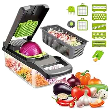 16 Pieces Vegetable Slicer