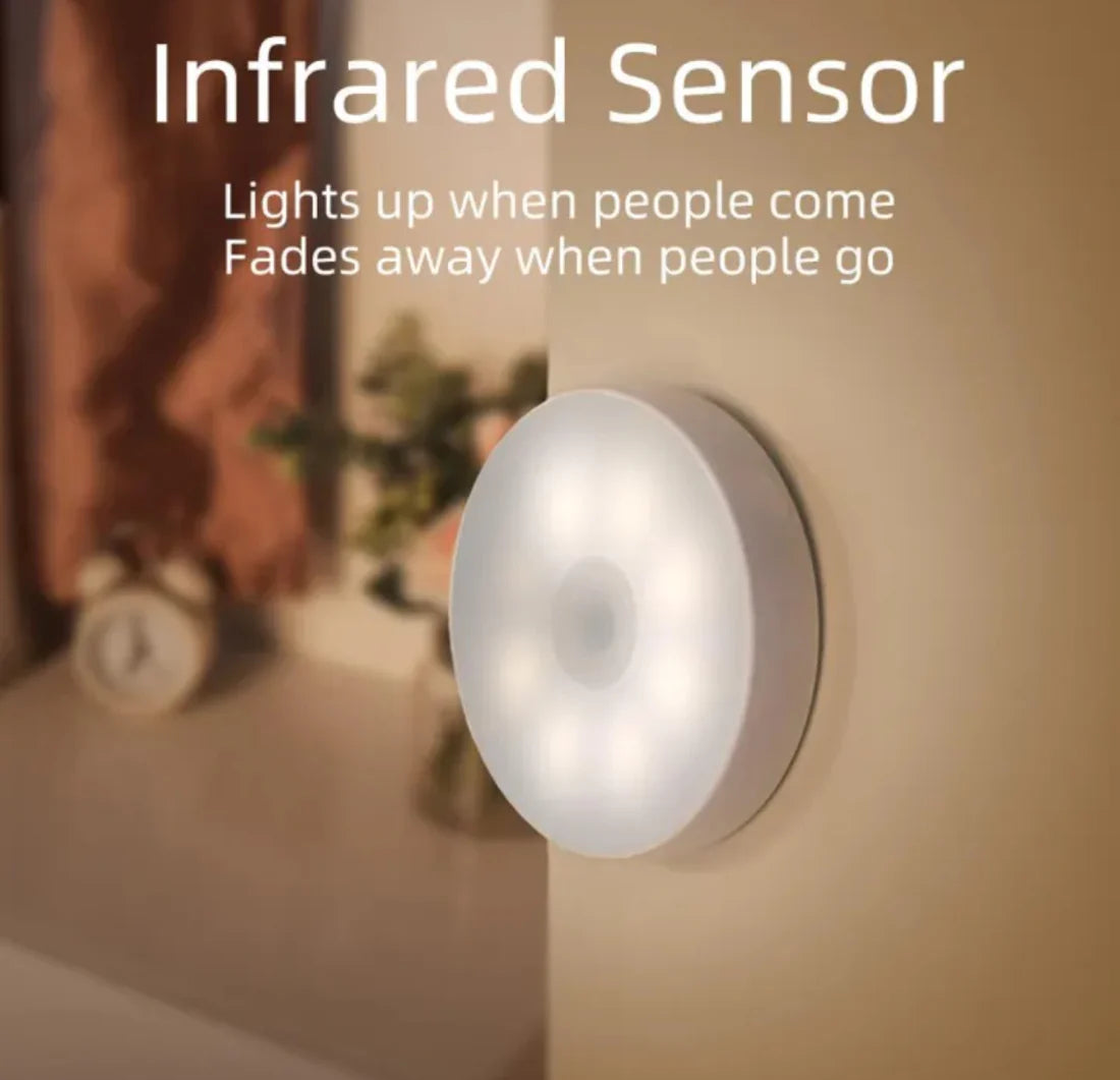 New Wireless Motion Sensor Night Light with USB Charging
