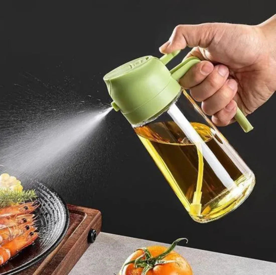 2 in 1 Oil Spray Jug