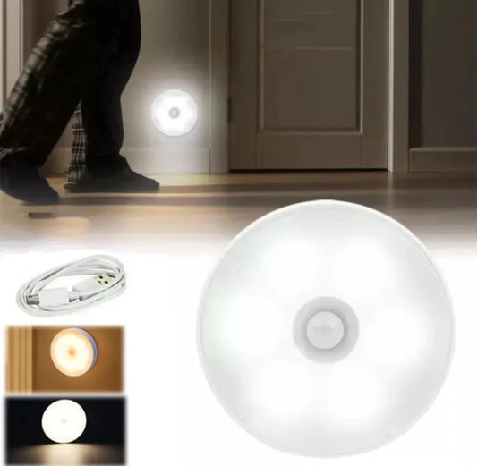 New Wireless Motion Sensor Night Light with USB Charging