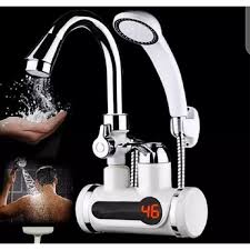 Electric Hot Water Heater Tap, Instant water Heating Tap with Shower