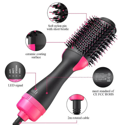 3 in 1 Electric Hot Air Hair Brush