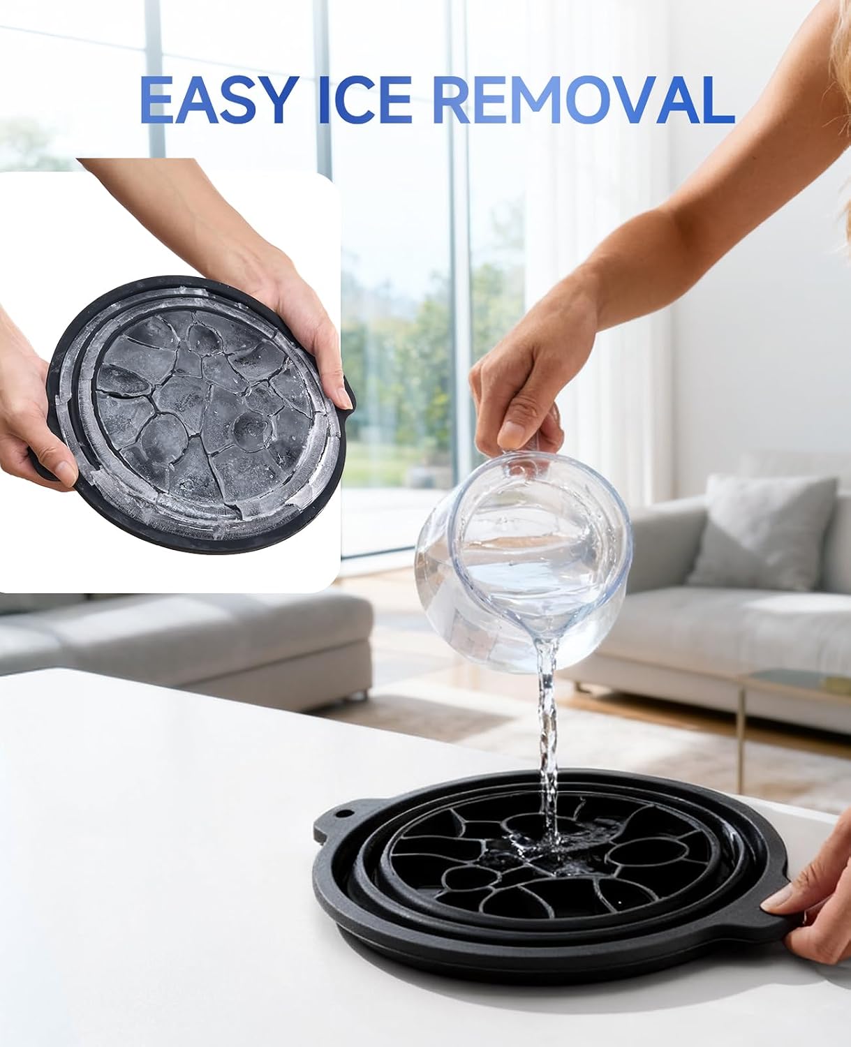 Silicone Ice Face Bowl