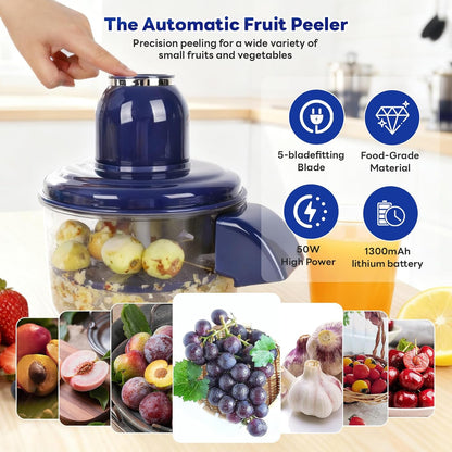 Rechargeable Automatic Fruit & Vegetable Peeler Machine