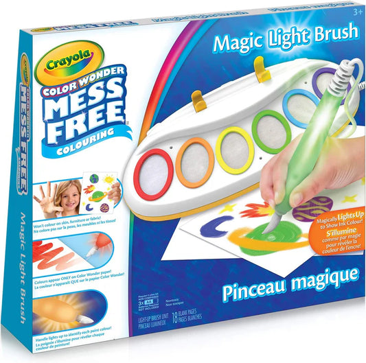 Magical Paint Brush Coloring Kit for Kids – Mess Free Magic Drawing Set with Color Recognition & Special Paper