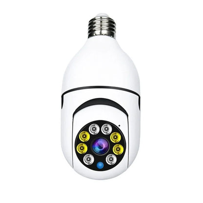 360° Bulb Camera Auto Tracking Wireless WiFi PTZ IP Camera