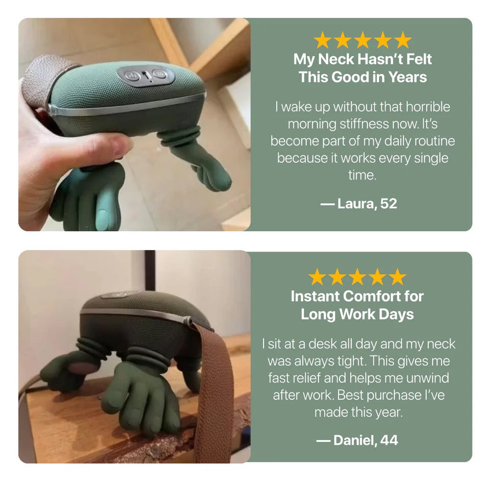 Rechargeable Deep Tissue Back & Shoulder Massager