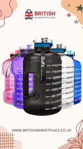 Big bottle. Bigger goals. 💦🏋️