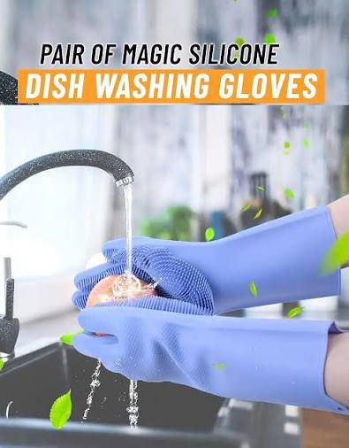 Dish washing gloves