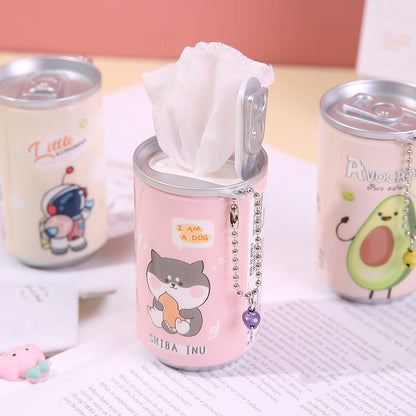 Mini wet wipe can 30 pcs