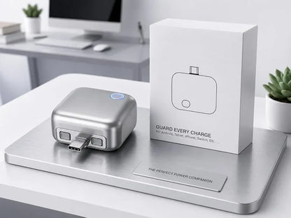 140W Auto Power Disconnector Type-C Fast Charger Cable – Automatically Disconnects at 100% Charge